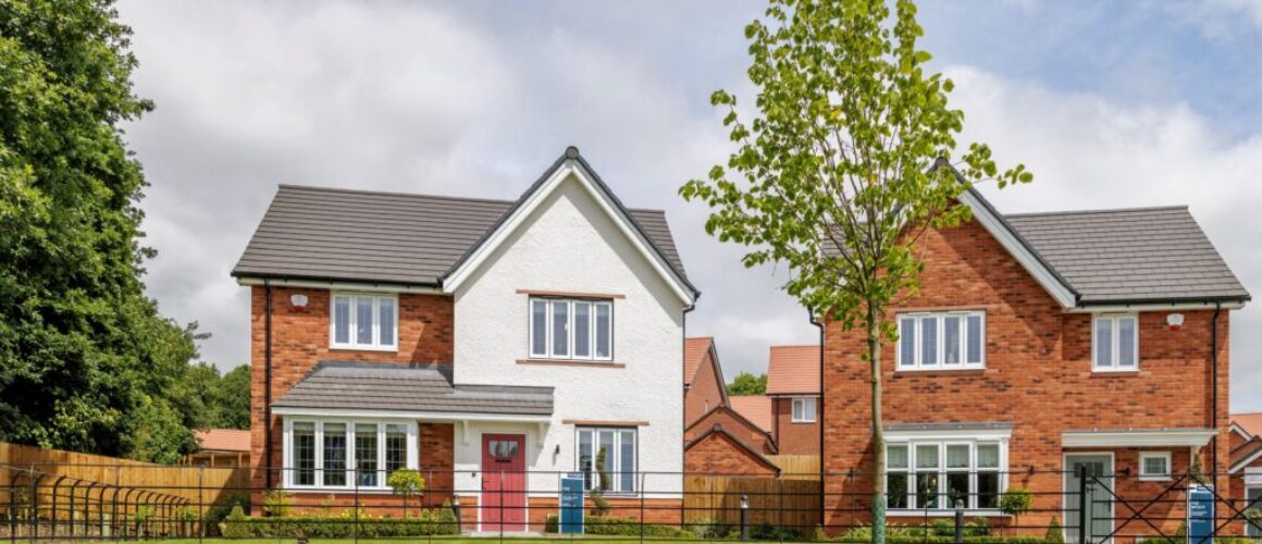 Latest new homes at Halsnead Garden Village